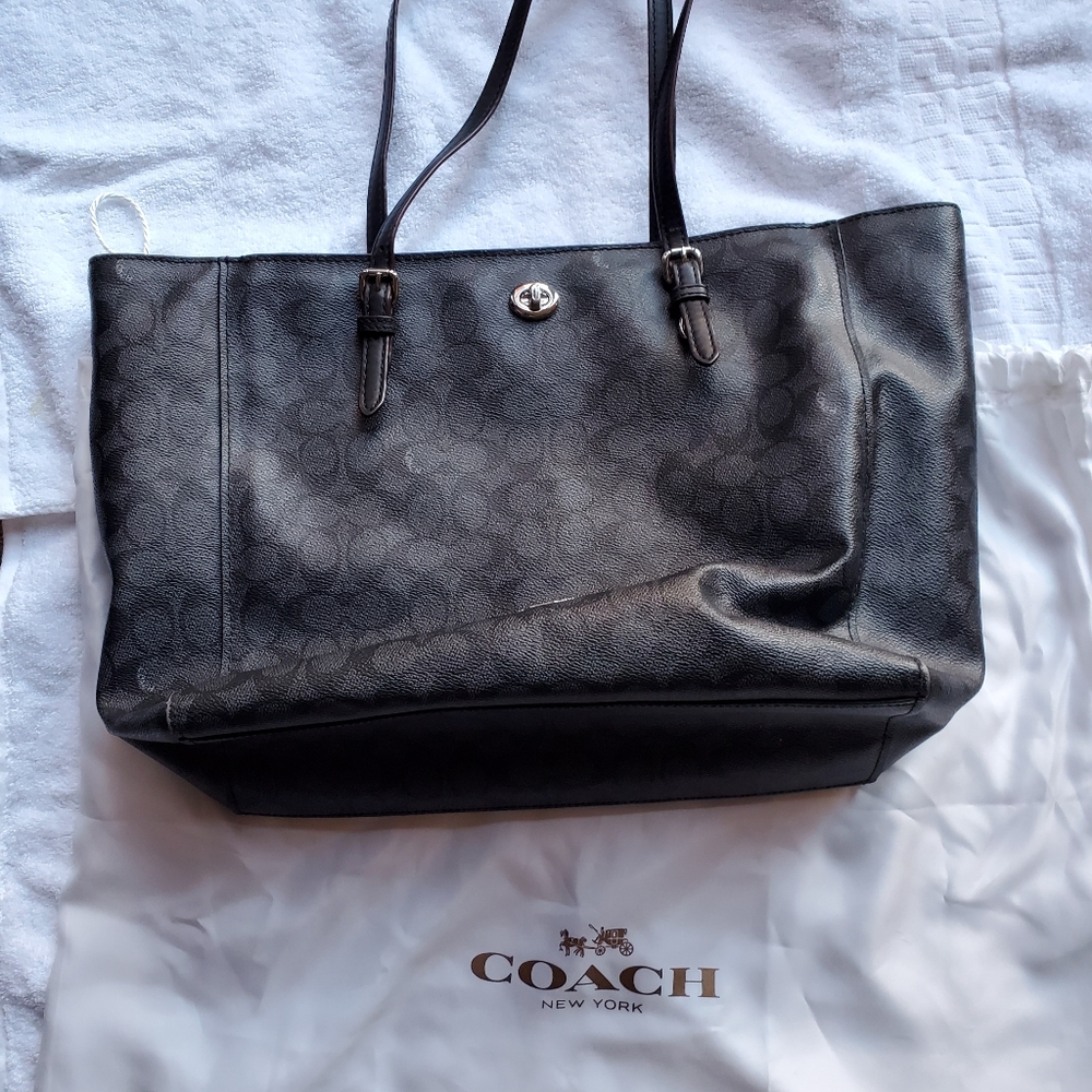 Coach baby bag